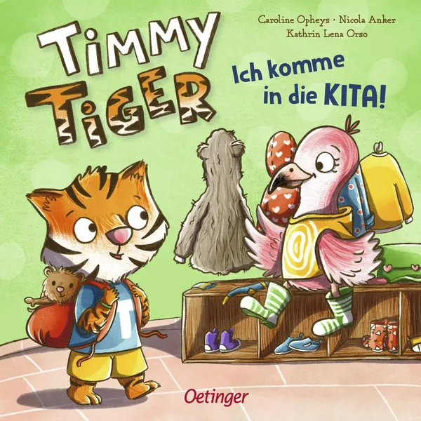 Cover von Timmy Tiger. Ich komme in die Kita!