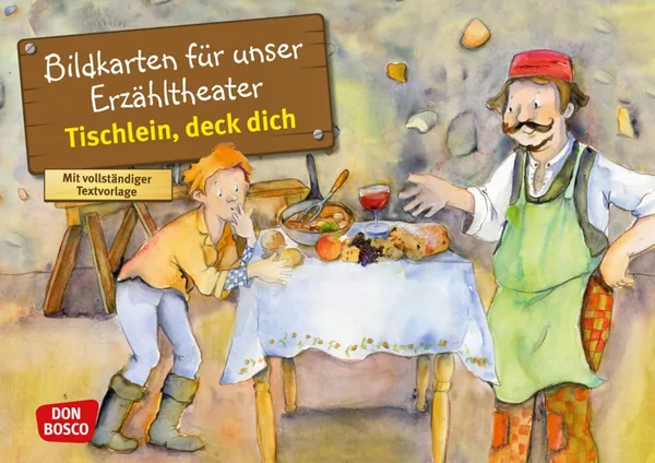 Cover von Tischlein, deck dich.  Kamishibai Bildkartenset