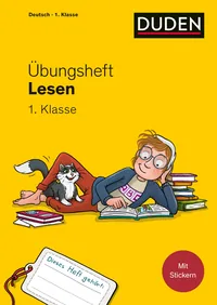 Cover von Übungsheft – Lesen 1. Klasse