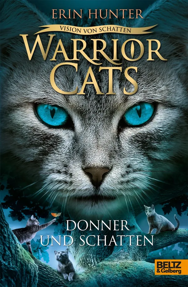 Cover von Warrior Cats – Vision von Schatten. Donner und Schatten