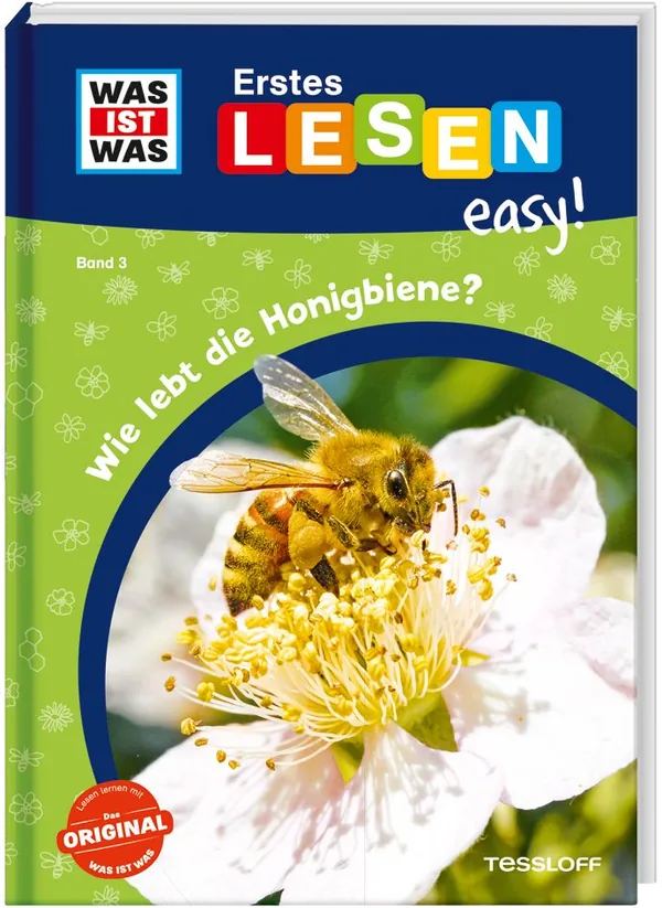 Cover von WAS IST WAS Erstes Lesen easy! Band 3. Wie lebt die Honigbiene?
