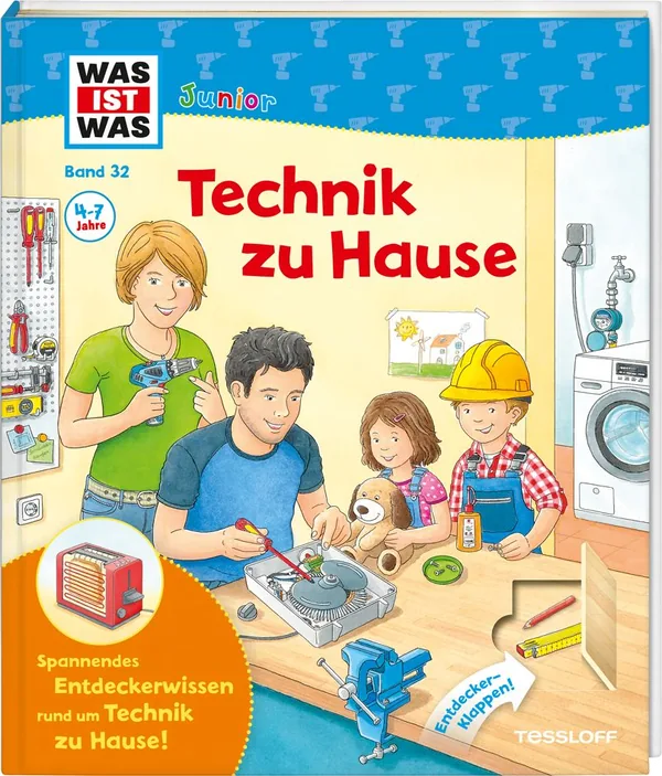 Cover von WAS IST WAS Junior Band 32. Technik zu Hause