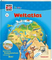 Cover von WAS IST WAS Junior Weltatlas für Kinder