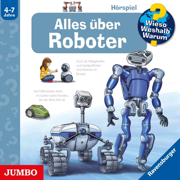 Cover von Wieso? Weshalb? Warum? Alles über Roboter