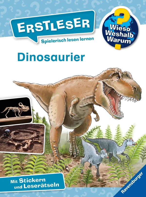 Cover von Wieso? Weshalb? Warum? Erstleser, Band 1 Dinosaurier