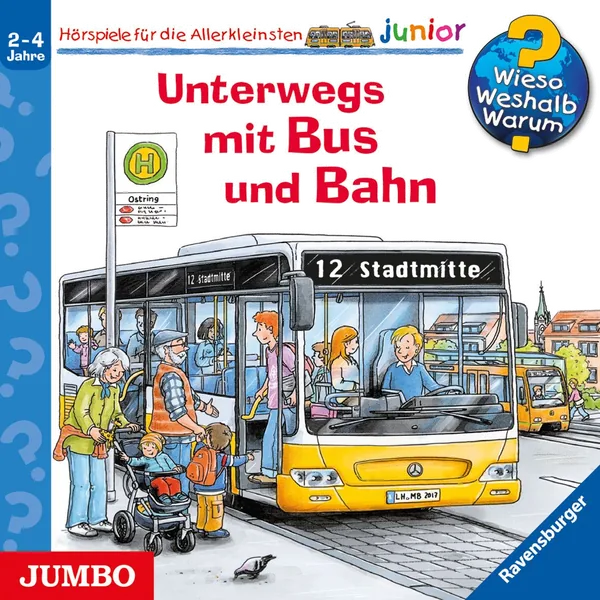 Cover von Wieso? Weshalb? Warum? junior. Unterwegs mit Bus und Bahn