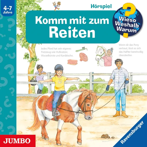Cover von Wieso? Weshalb? Warum? Komm mit zum Reiten