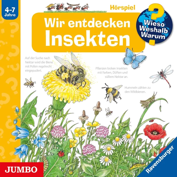 Cover von Wieso? Weshalb? Warum? Wir entdecken Insekten