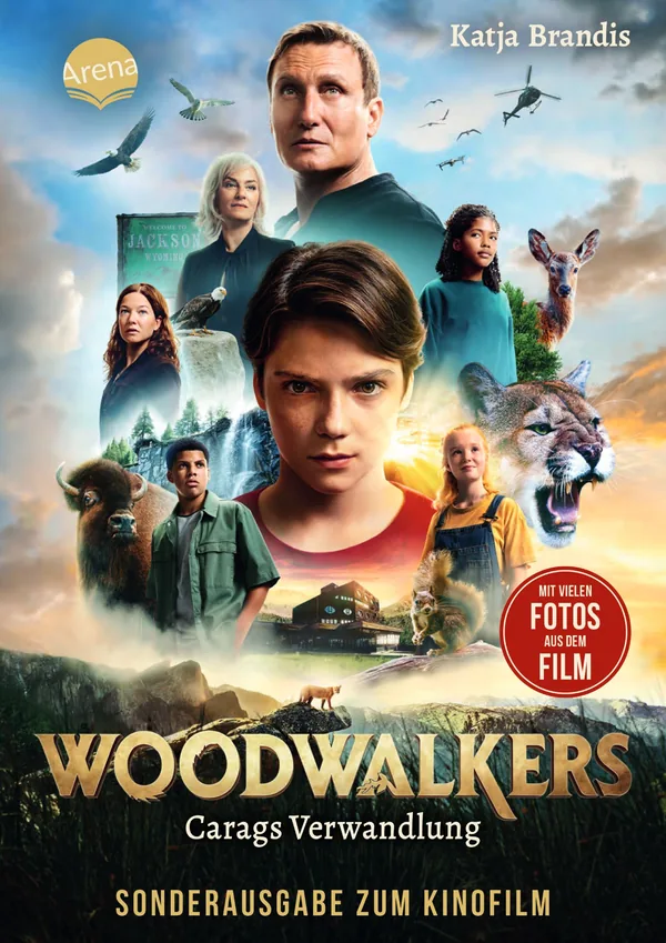 Cover von Woodwalkers (1). Carags Verwandlung (Filmausgabe)