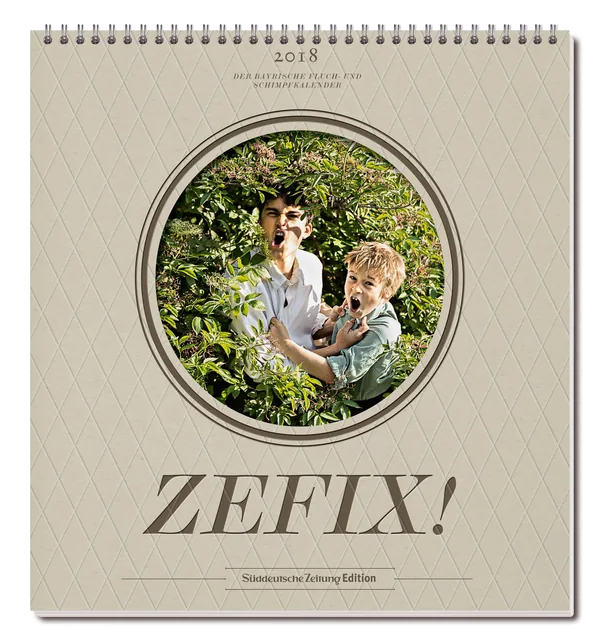 Cover von Zefix! Wandkalender 2018