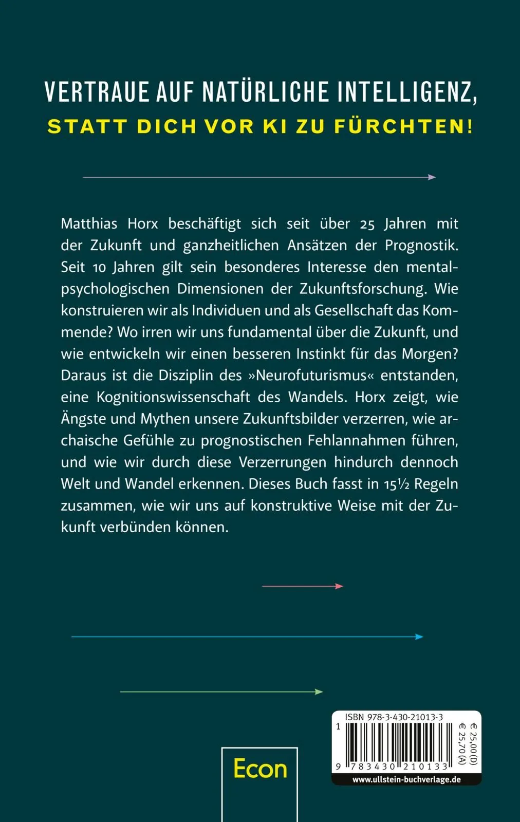 Rückseitenabbildung 1 von 15½ Regeln für die Zukunft
