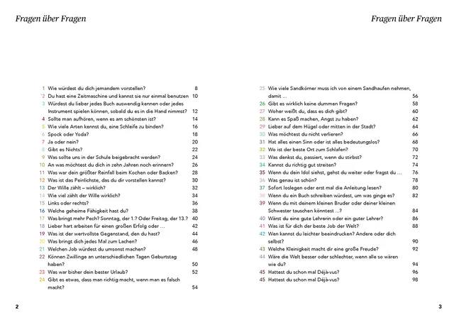 Abbildung 1 von 99 seichte Fragen für tiefgründige Unterhaltungen zwischen Eltern und Kindern