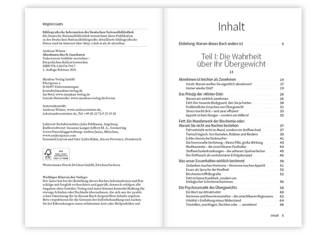 Abbildung 1 von Abnehmen durch Annehmen. Unbewusste Gefühle verstehen – körperlichen Ballast loswerden