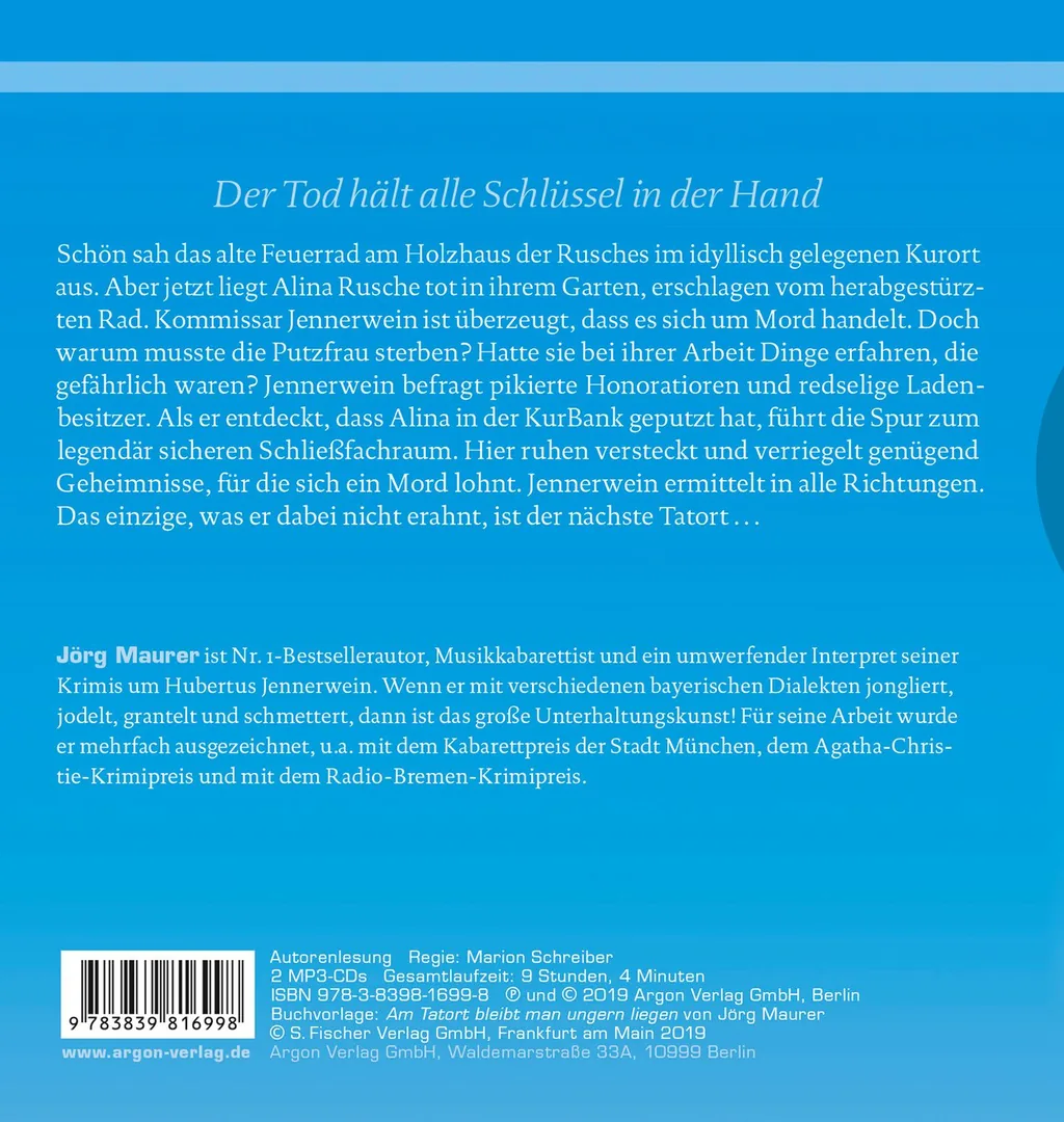 Rückseitenabbildung 1 von Am Tatort bleibt man ungern liegen