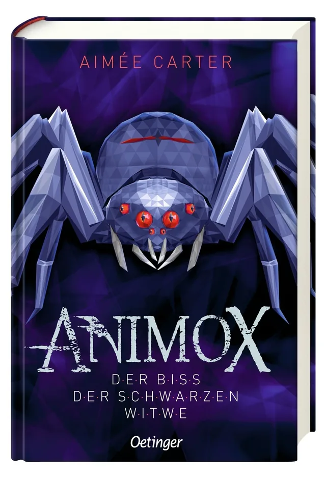 Coverabbildung 1 von Animox 4. Der Biss der Schwarzen Witwe