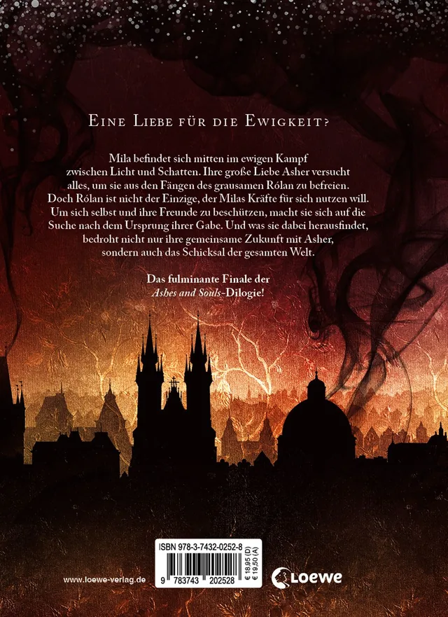 Rückseitenabbildung 1 von Ashes and Souls (Band 2) - Flügel aus Feuer und Finsternis