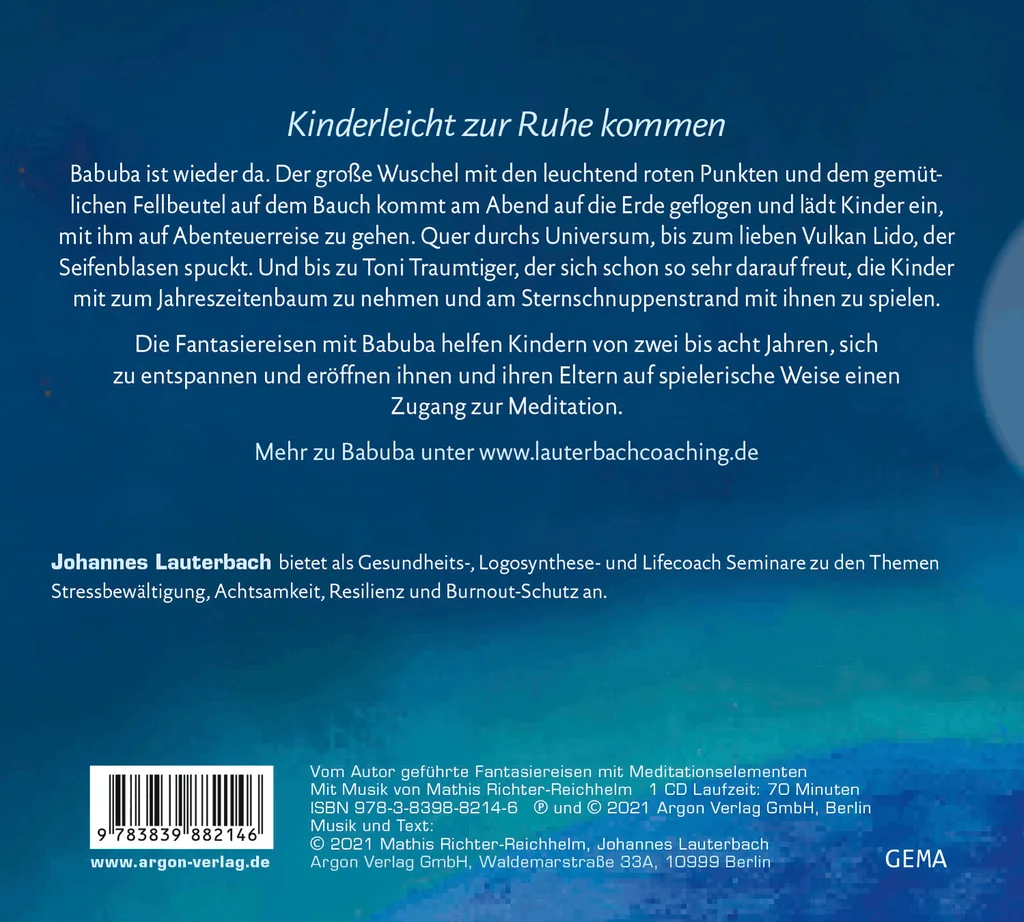 Rückseitenabbildung 1 von Babuba und der Traumtiger
