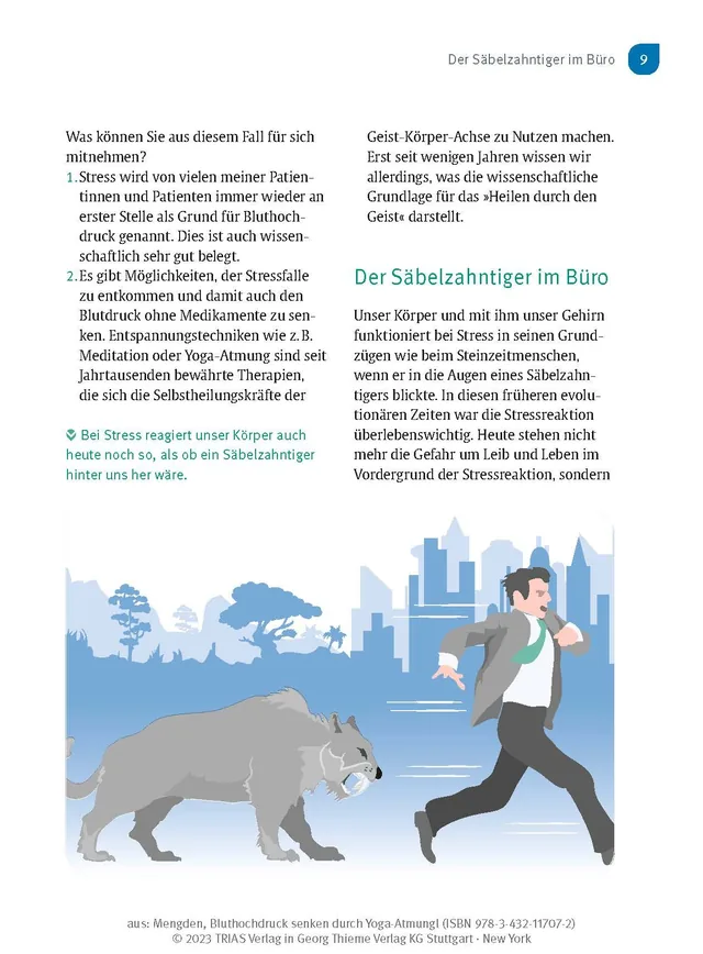 Abbildung 3 von Bluthochdruck senken durch Yoga-Atmung