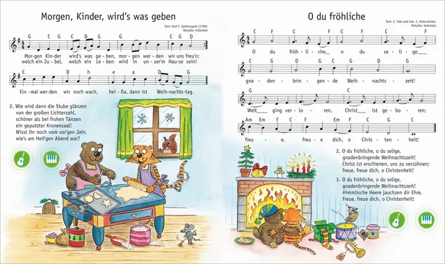 Abbildung 2 von BOOKii® Alle meine Weihnachtslieder