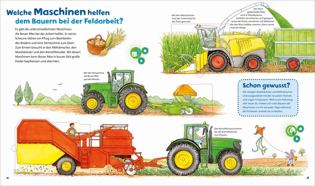 Abbildung 3 von BOOKii® WAS IST WAS Junior Komm mit auf den Bauernhof!