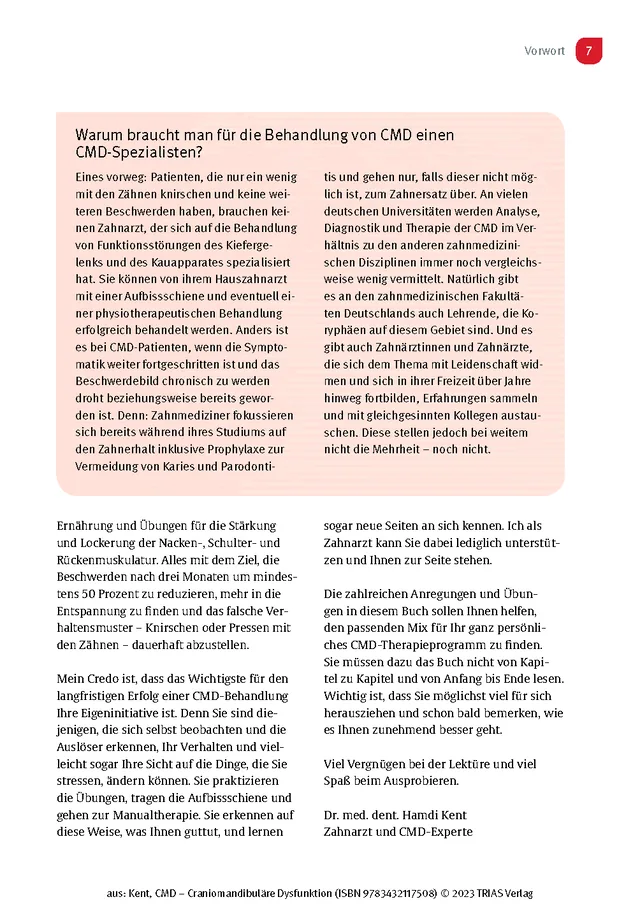Abbildung 3 von CMD - Craniomandibuläre Dysfunktion