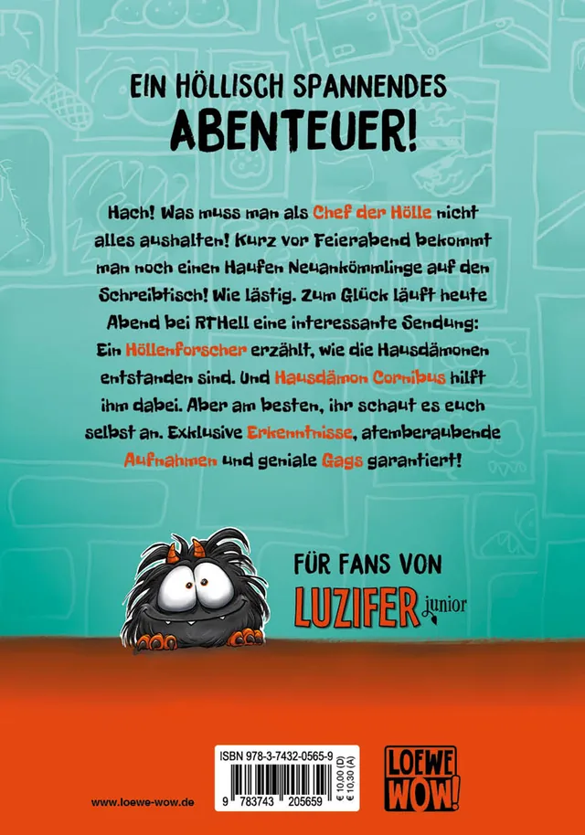 Rückseitenabbildung 1 von Cornibus & Co (Band 1) - Ein Hausdämon packt aus!