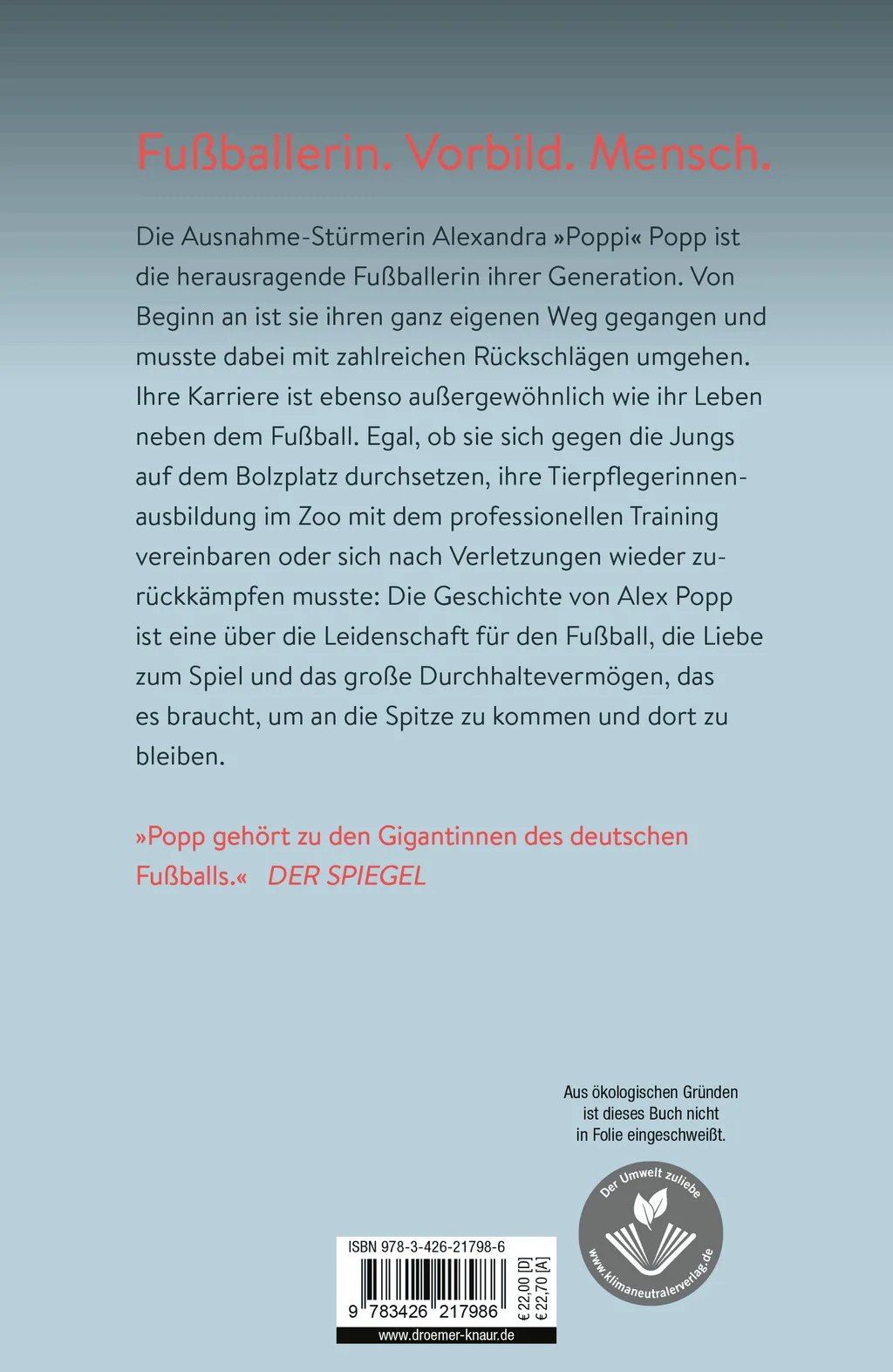 Rückseitenabbildung 1 von Dann zeige ich es euch eben auf dem Platz