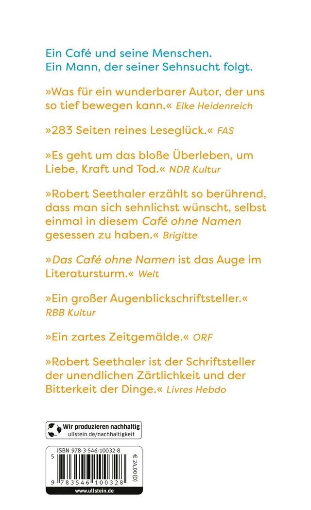Rückseitenabbildung 1 von Das Café ohne Namen