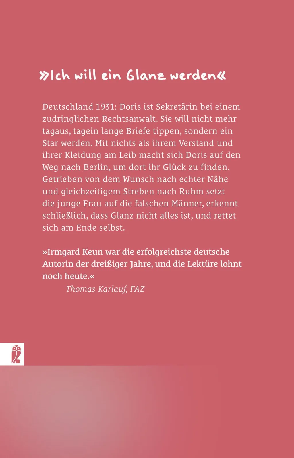 Rückseitenabbildung 1 von Das kunstseidene Mädchen