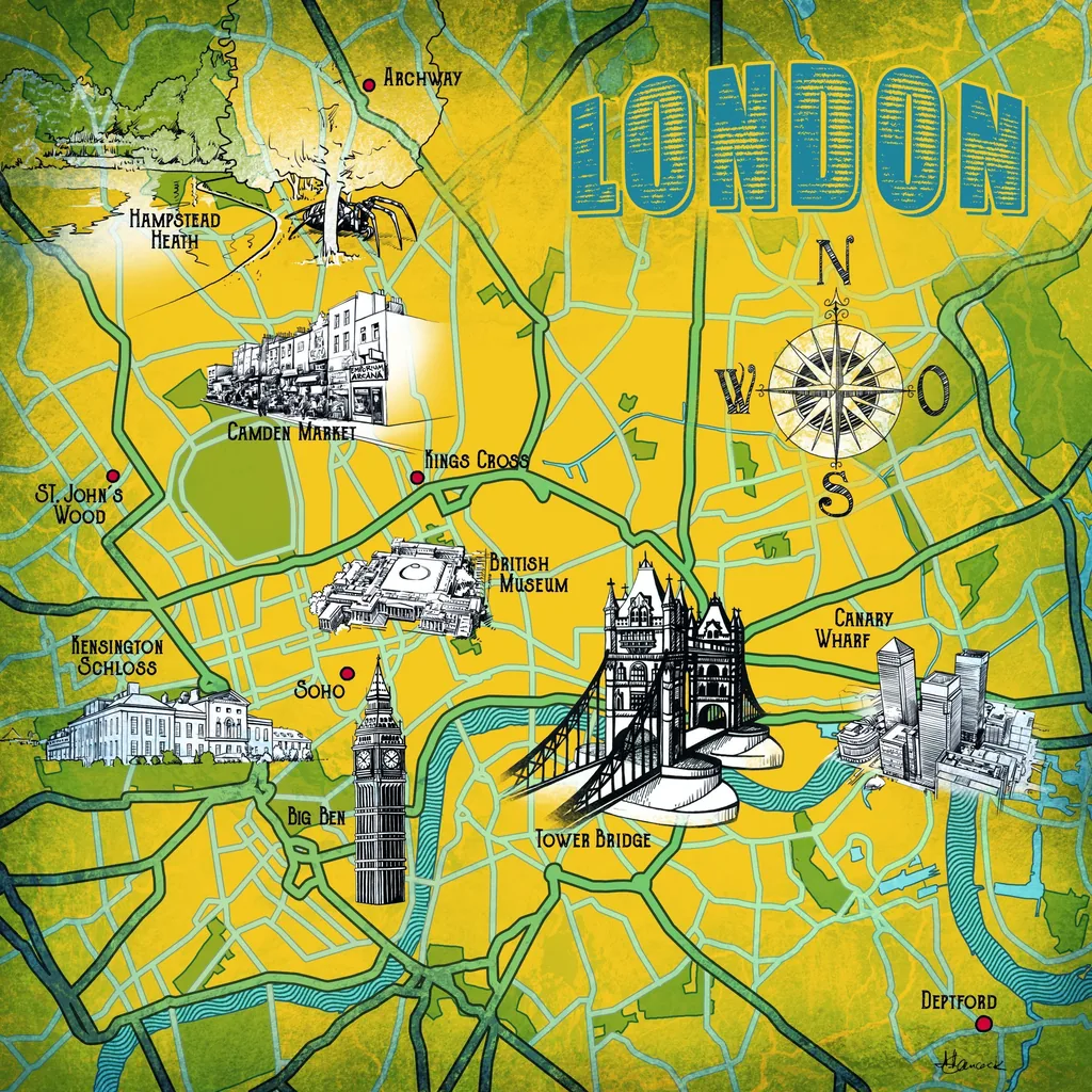Abbildung 1 von Das Labyrinth von London