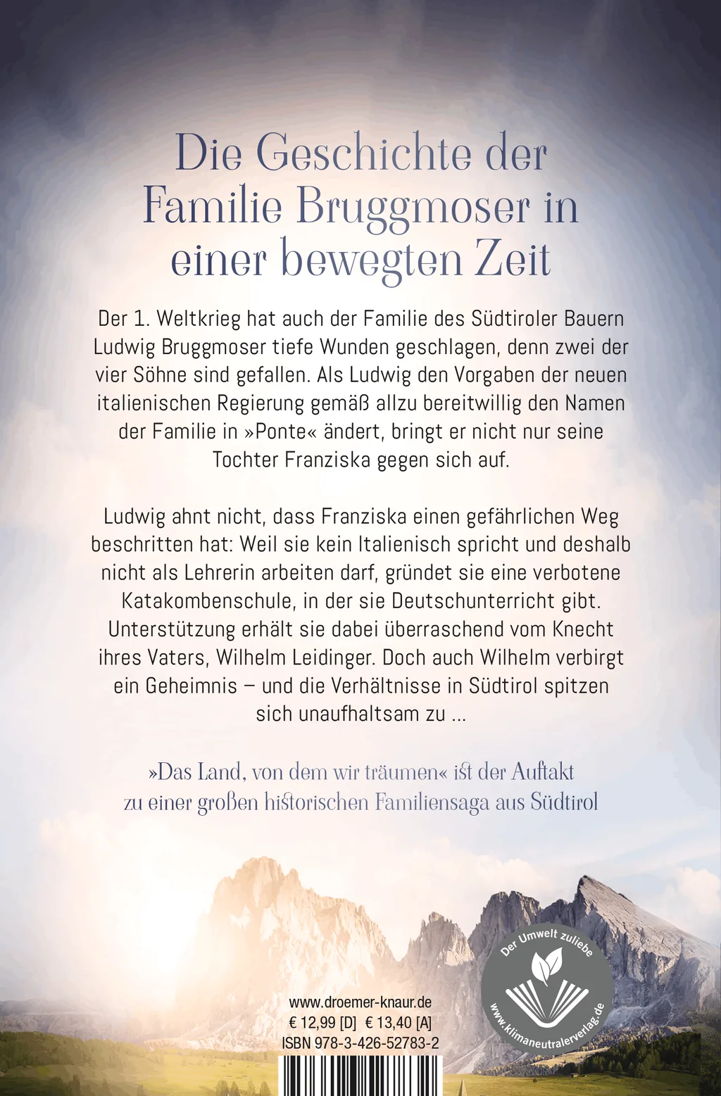 Rückseitenabbildung 1 von Das Land, von dem wir träumen