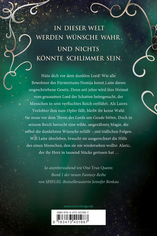 Rückseitenabbildung 1 von Das Reich der Schatten, Band 1: Her Wish So Dark
