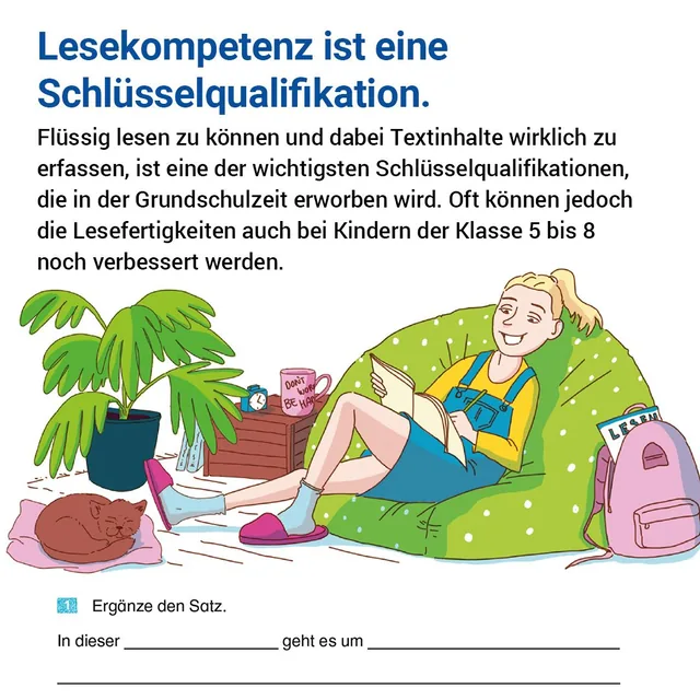 Abbildung 2 von Das Übungsheft Lesen 8