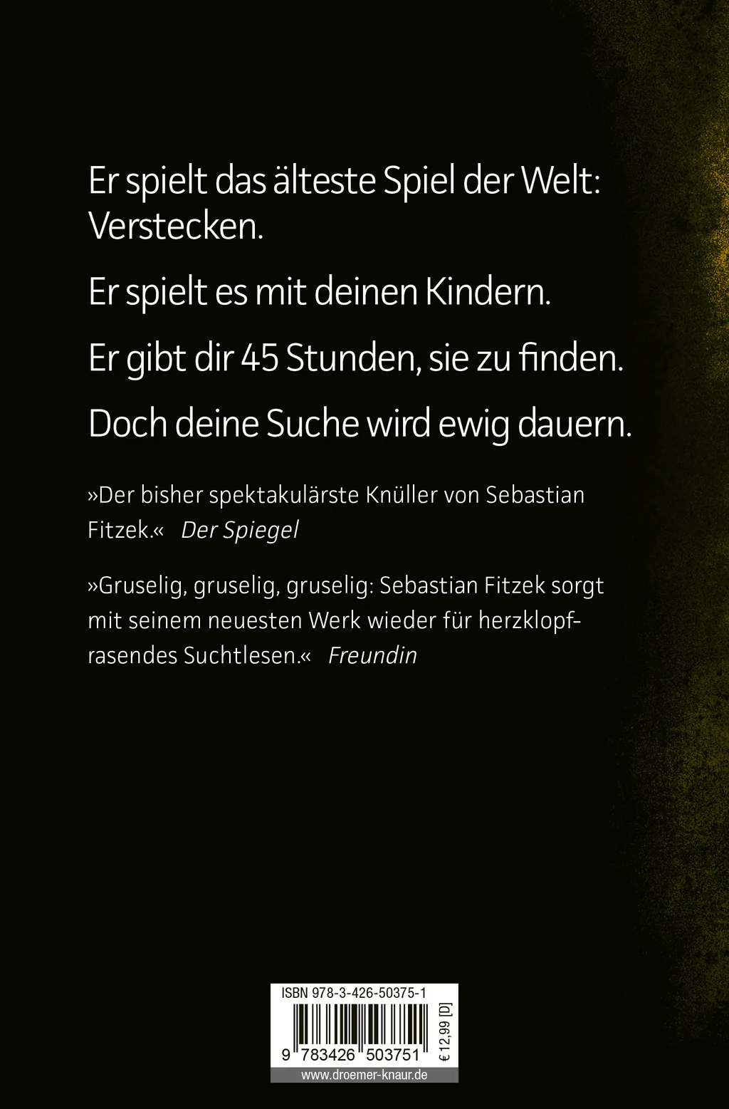 Rückseitenabbildung 1 von Der Augensammler