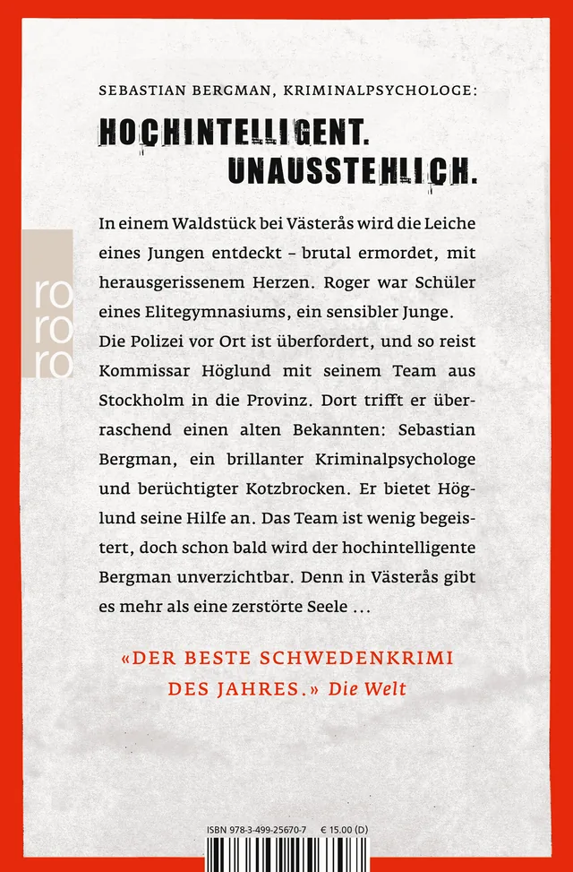 Rückseitenabbildung 1 von Der Mann, der kein Mörder war