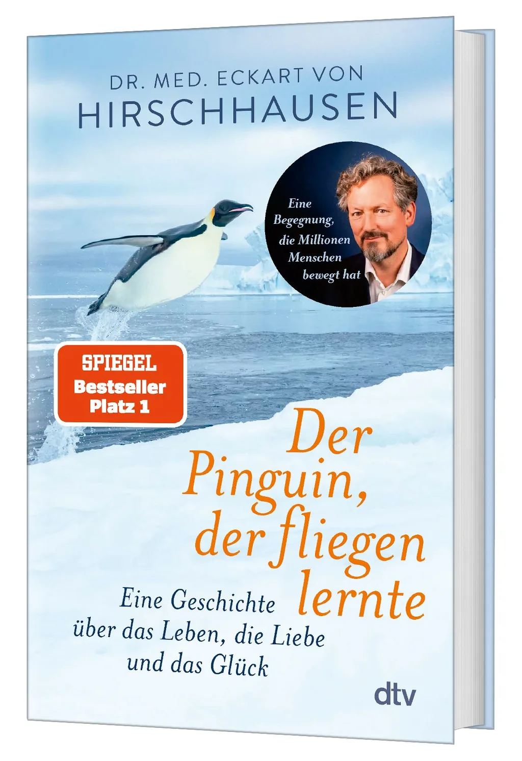 3D Cover von Der Pinguin, der fliegen lernte