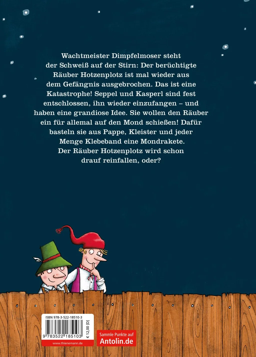 Rückseitenabbildung 1 von Der Räuber Hotzenplotz: Der Räuber Hotzenplotz und die Mondrakete