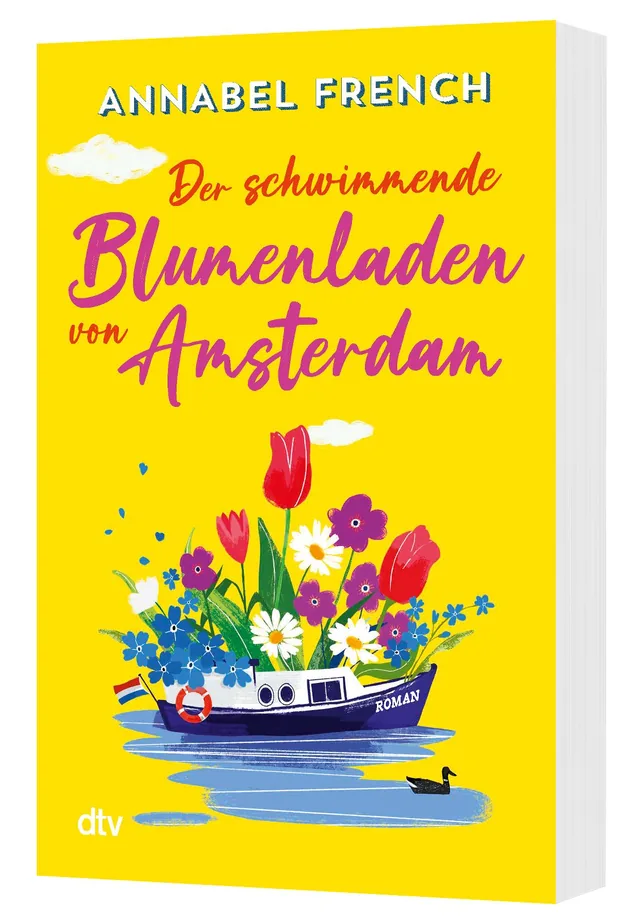 3D Cover von Der schwimmende Blumenladen von Amsterdam