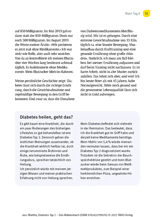 Abbildung 8 von Diabetes Typ 2 - Das Männerbuch