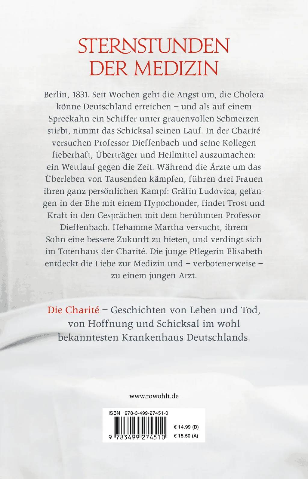 Rückseitenabbildung 1 von Die Charité: Hoffnung und Schicksal