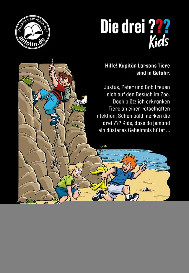 Rückseitenabbildung 1 von Die drei ??? Kids, 1, Panik im Paradies