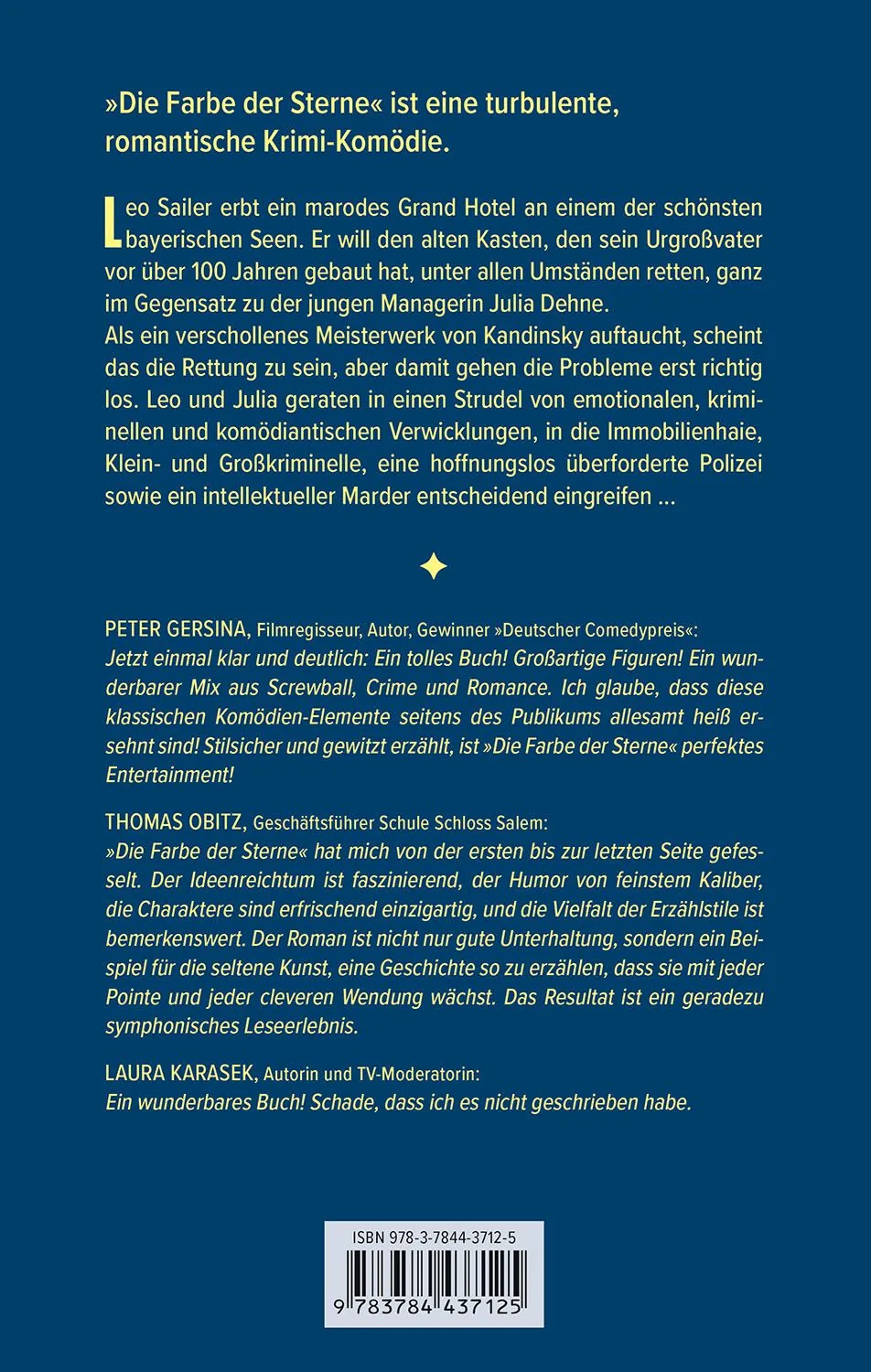 Rückseitenabbildung 1 von Die Farbe der Sterne