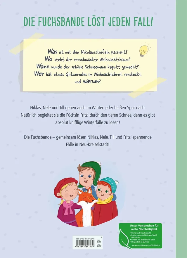 Rückseitenabbildung 1 von Die Fuchsbande im Winter