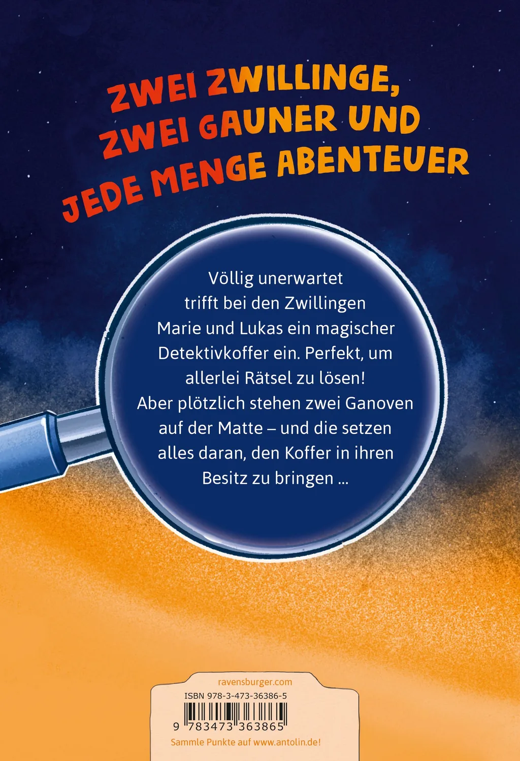 Rückseitenabbildung 1 von Die Jagd nach dem magischen Detektivkoffer, Band 1: Die Jagd beginnt!