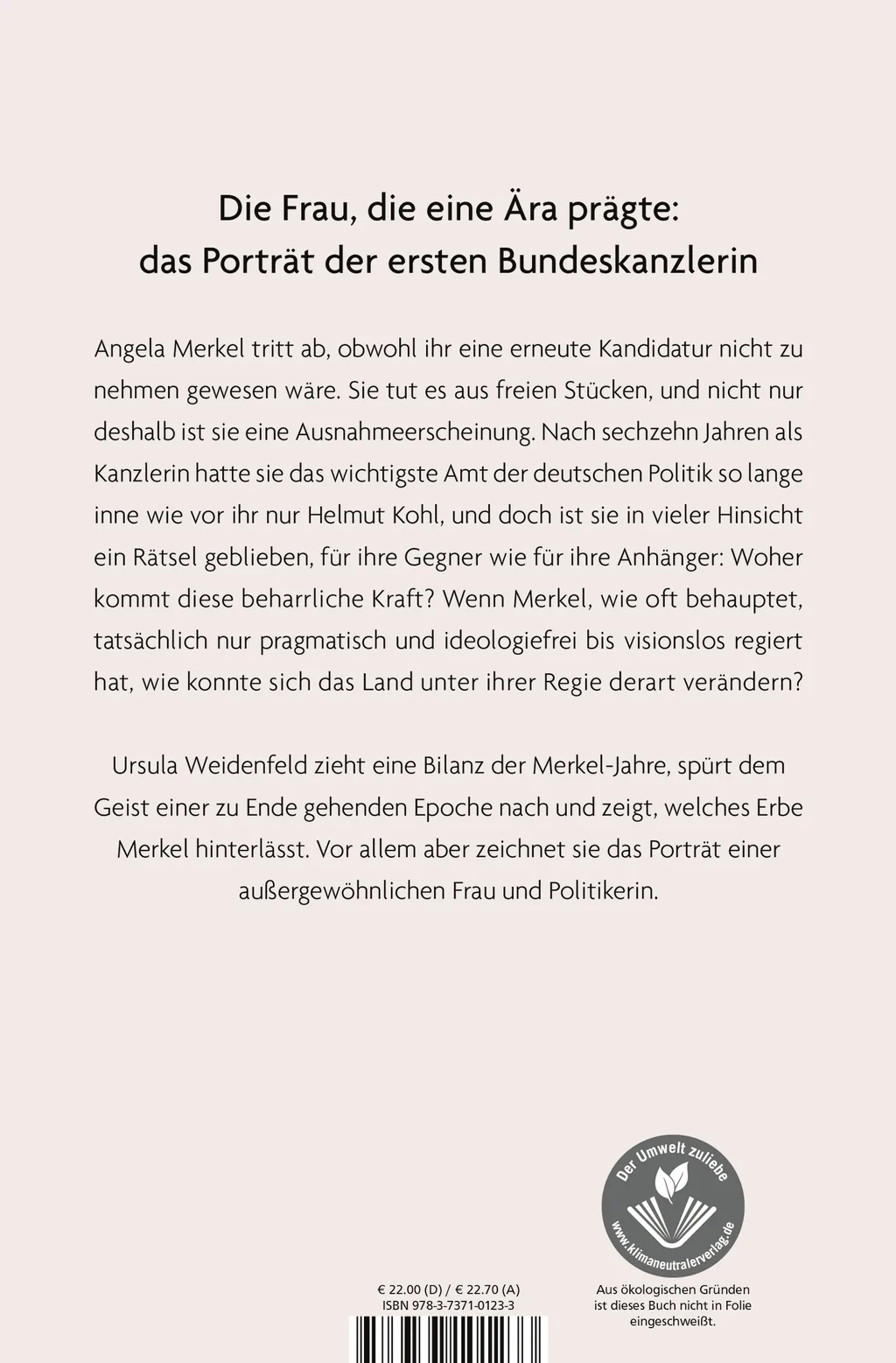 Rückseitenabbildung 1 von Die Kanzlerin