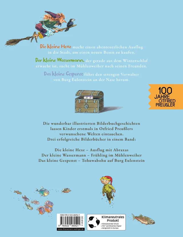 Rückseitenabbildung 1 von Die kleine Hexe, der kleine Wassermann, das kleine Gespenst