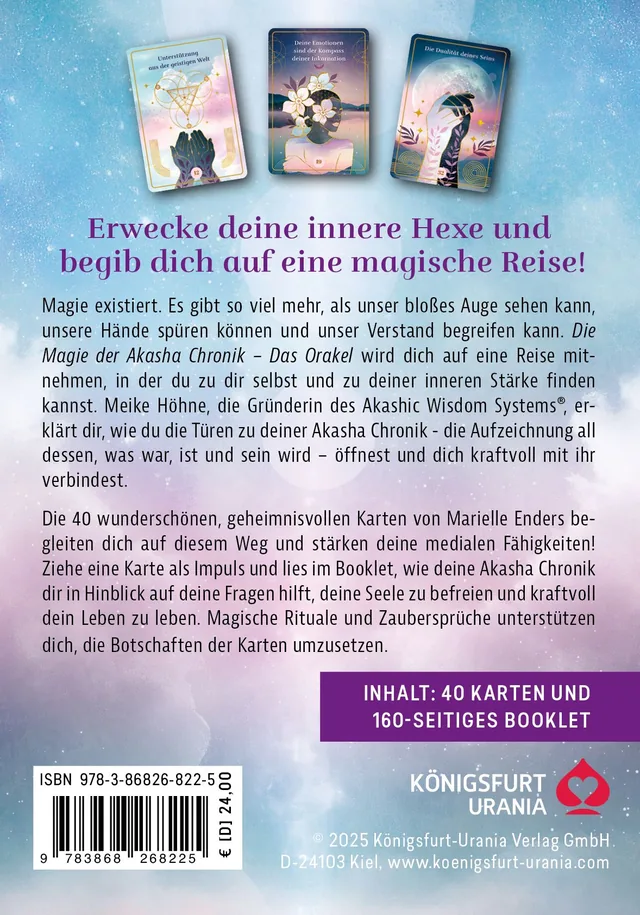 Rückseitenabbildung 1 von Die Magie der Akasha Chronik - Das Orakel