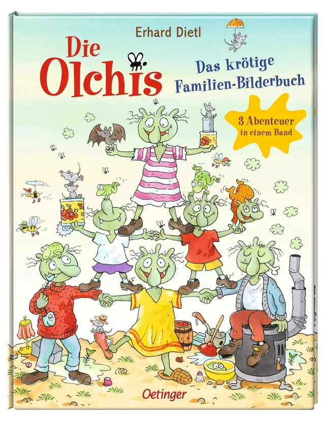 Coverabbildung 1 von Die Olchis. Das krötige Familien-Bilderbuch