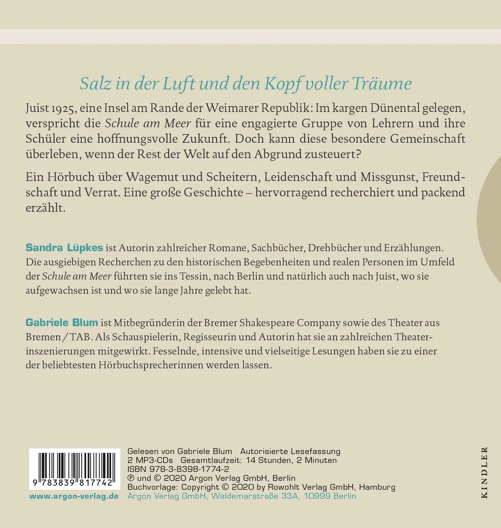 Rückseitenabbildung 1 von Die Schule am Meer