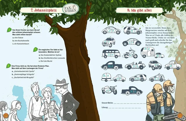 Abbildung 4 von Die Schule der magischen Tiere Erstausstattung: Endlich Pause! Das große Rätselbuch